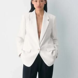 WILFRED NOSTALGIA BLAZER Bone White Size XS Oversized